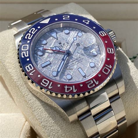 meteorite dial rolex gmt|Rolex gmt master 126719.